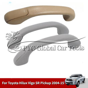 1X Roof Grab Grip Handle Grey Beige For Toyota Hilux Vigo SR Pickup 2004-15 UP11
