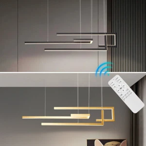 LED Dimmable Chandeliers Kitchen Bar Pendant Lights Dinning Room Ceiling Lights - Picture 1 of 19