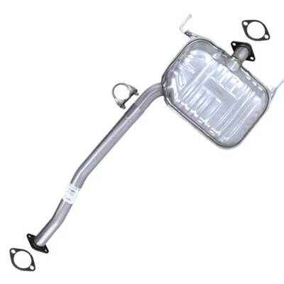 Silenciador central de escape de acero inoxidable se adapta a: 2006-2010 Kia Sedona 3,8 L 118,9" WB Foto 1 de 4