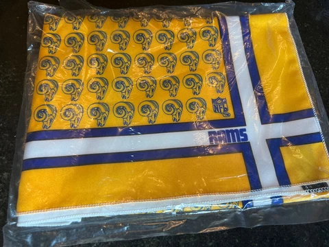 Vintage Los Angeles Rams Handkerchief 90s Cover