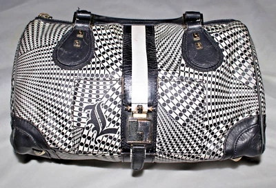 L.A.M.B. Cartera Gwen Stefani Samburu Speedy de cuero de lona Foto 1 de 4