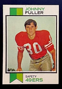 1973 Topps # 207 Johnny Fuller - San Francisco 49er's Vintage Football Card - Bild 1 von 2