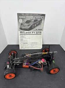 KYOSHO RC MCLAREN F1 GTR Pure Ten SPIDER TF-3 4WD No.30701 LRP  Japan NO BODY - Picture 1 of 13