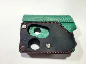 Pocket Holster Fits Seecamp 32 ACP (NO Laser) Black leather - Picture 1 of 5