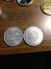 2 Big Y Silver Coins Bonus Program 2 Diff Great Shape See Pictures Lot H