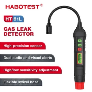 HABOTEST HT61L Detector de Gas Probador de Fugas de Gas Pluma Natural Butano Metano Propano - Imagen 1 de 14