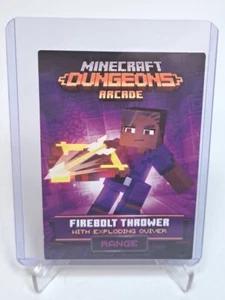 Tarjeta Arcade Minecraft Dungeons Serie 2 Lanzador Firebolt con Carcaj Explosivo #22 - Imagen 1 de 2