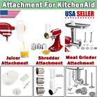 Meat Grinder & Juicer & Slicer Shredder Attachment for KitchenAid Stand Mixer US