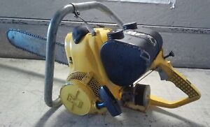 VINTAGE COLLECTIBLE MCCULLOCH MAC 15 CHAINSAW WITH 16" BAR