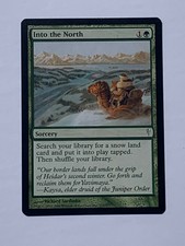 MTG - Into the North, Coldsnap - NM/M - Vintage - Green - Magic The Gathering