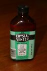 Crystal Veneer Glass Bottle 200ml Label Perfect Walter's Home Polish 