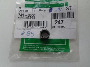 Bricobi Budget Gutbrod usw. Getriebe Nadellager .375 ID für Spannrolle 741-0556 - Bild 1 von 3