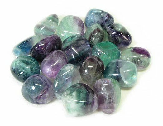 Miniature Fairy Garden Fluorite Landscaping Rocks 100 grams - Buy 3 Save $5 - Image 1 of 1