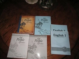 Abeka 7th Of People CLEAN Student Books with Teacher Keys - Picture 1 of 5