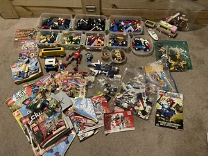 Huge Big Lego Lot Pieces Parts Bricks Random From Assorted Sets With Manuals - Picture 1 of 12
