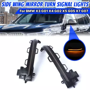 2 frecce specchietto retrovisore esterno per BMW X3 G01 X4 G02 X5 G05 X7 18-22 - Foto 1 di 12