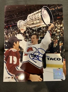 Rob Blake Signed Colorado Avalanche Stanley Cup 8x10 Photo Autographed - Picture 1 of 7
