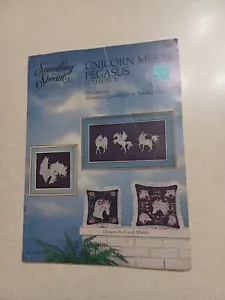 Something Special Cross Stitch Pattern Booklet Unicorn Meets Pegasus - Picture 1 of 5