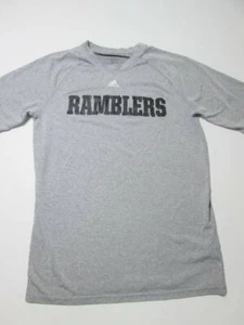 Adidas Unisex Youth Size XL T-Shirt Gray Ramblers Logo Print Crew Neck Sportwear - Picture 1 of 6