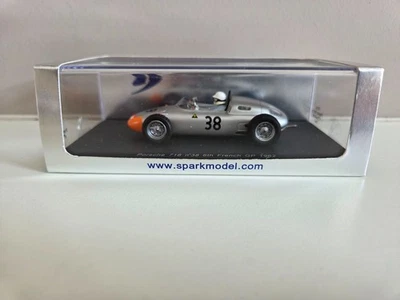 Spark 1/43 Porsche 718 C. Godin de Beaufort - #38 Gp di Francia 1962 - S1861 - Immagine 1 di 4