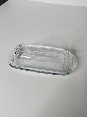 Glass Butter Dish with Lid for Countertop Keeper Elegant - Image 1 of 4