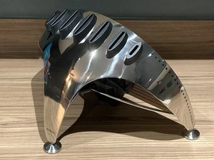 Brand New - Stainless Steel Global T-Line Kitchen Knife Block - NO KNIVES - Picture 1 of 5