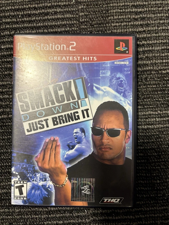 WWE SmackDown Just Bring It Greatest Hits (Sony PlayStation 2, 2002) - Image 1 of 1