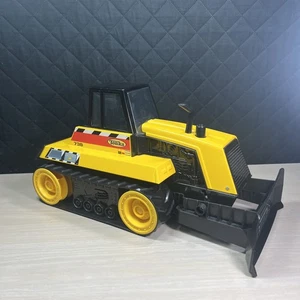 Vintage Large Black And Yellow Tonka 738 Bulldozer EXCELLENT!!    1990 - Picture 1 of 14