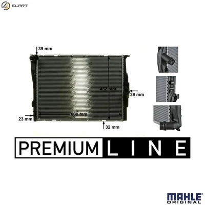 RADIATOR ENGINE COOLING CR 1090 000P FOR BMW N52 B25 BF 2.5L 6cyl 3 SERIES 2.0L - Image 1 of 4