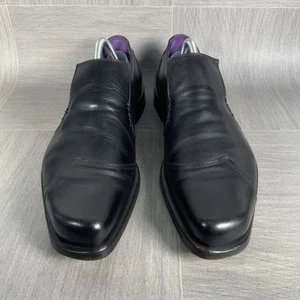 Oliver Sweeney Mens Shoes Size 9.5 Leather Black Formal Made In Italy - Picture 1 of 24