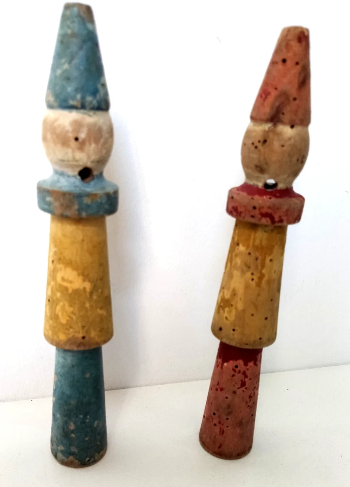 manettes de corde à sauter très ancienne - Photo 1/1