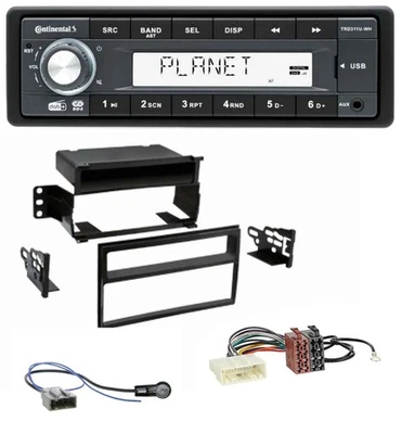 Continental MP3 AUX USB DAB 1DIN Autoradio für Nissan Tiida Versa C11 2007-2011 - Bild 1 von 4