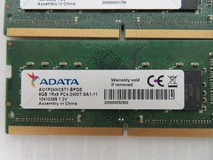 🔥 ADATA 8GB DDR4 2400MHz SO-DIMM Laptop RAM PC4-2400T 1Rx8 Memory Module - Picture 1 of 1