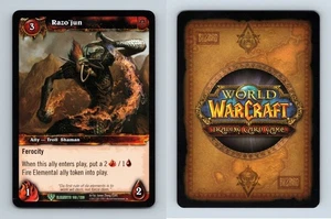 Razo'jun #113/220 - War Of The Elements Uncommon Warcraft 2011 TCG Card - Picture 1 of 1
