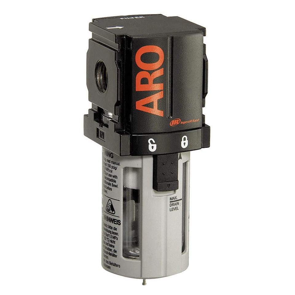 ARO  Filter,1/4" NPT,73 cfm,5 micron 4PJD6 - Image 1 of 1