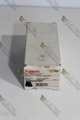 Furnas, 50MA3DME, 3 Station Push Button Start Stop Jog Switch - Image 1 of 3