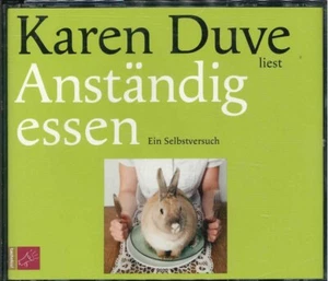 █ KAREN DUVE liest "Anständig essen - Ein Selbstversuch - 4CD-Hörbuch - Imagen 1 de 2