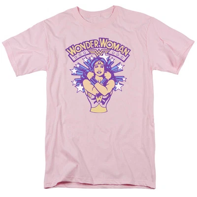 DC COMICS WONDER WOMAN STAR CROSSED Licensed Men's Graphic Tee Shirt SM-5XL - Image 1 of 2