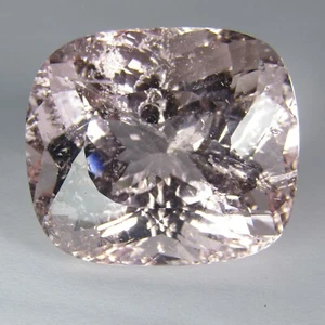 98.10Cts Amazing Natural Huge Size Soft Pink Color Morganite Cushion Cut - Picture 1 of 5