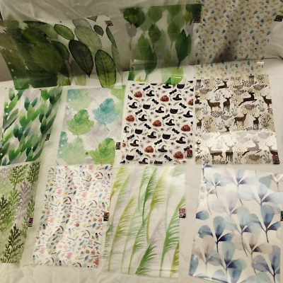 12-Pack Translucent 6-Holes PVC Insertable Binder Index, Multicolored - Image 1 of 3