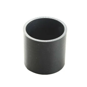2.125" inch 3Ply Straight Elbow Silicone Coupler Hose Turbo Pipe Coupler Black - Picture 1 of 3
