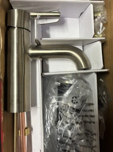 Pfister Brislin LG42-BI0K Single Control Lavatory Faucet w/Pop-Up Brushed Nickel - Picture 1 of 5