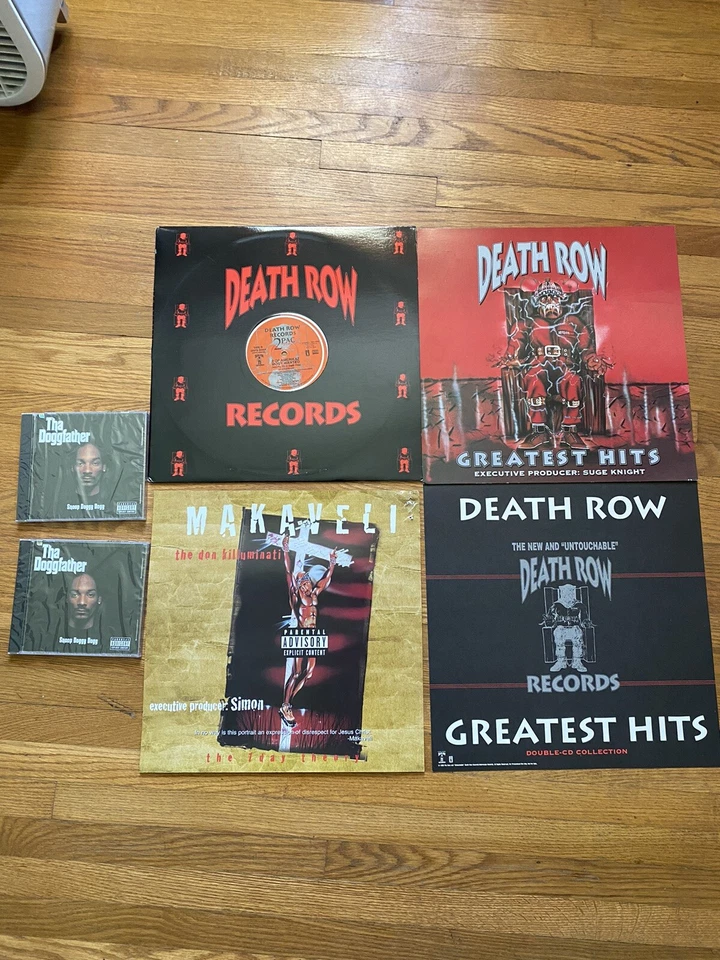 2pac “2 Of Amerikaz Most Wanted” Single Plus 2 Death Row 1 Makaveli Artwork 2 Cd - Image 1 of 4