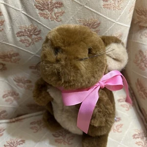 Vintage Eden Toys Rabbit Plush Bunny Frederick Warne Co 7” Brown Stuffed Animal - Picture 1 of 7