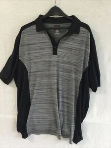 Camisas polo de golf Greg Norman Play Dry - Para hombre XX L 2x negras, grises Tasso Elba - Imagen 1 de 6