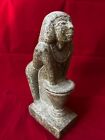 Rare Ancient Egyptian Antiquities Statue Of A Pharaonic Woman Making Beer , Bc