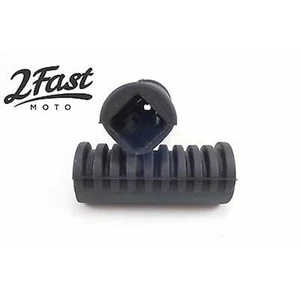 Par de fundas de goma para reposapiés delanteros para Yamaha XS1, XS1B, XS2 256-27413-00 - Imagen 1 de 8
