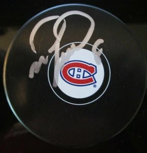 MARK RECCHI SIGNED MONTREAL CANADIENS HOCKEY PUCK w/ COA - Picture 1 of 1