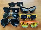 Lot Of 7 New Old Stock Vintage Sunglasses Eyewear Frames 80s Retro Unisex Rad