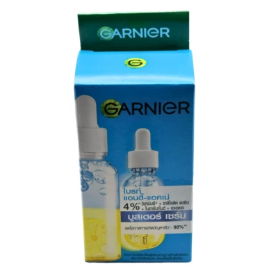 Garnier Serum Anti-Acne Booster Bright Complete Vitamin C Skin Naturals 7.5ml x6 - Image 1 of 4